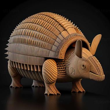 3D model Clambus armadillo (STL)